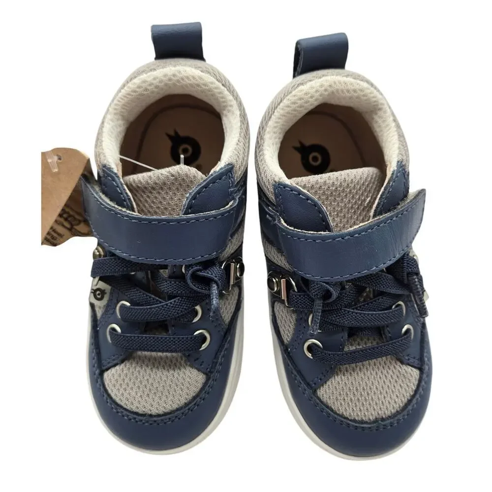 OLD SOLES Toddler‎ Shoes US Size 6 - EU Size 22 Leather & Mesh - NEW